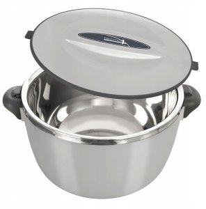Termos obiadowy stalowy termomisa na zupę lody duży szary TERMO 3,5L ORION 128524 4