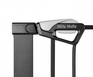 Milly Mally Milly Mally Bramka zabezpieczająca Barierka na schody Guardy 83 Black 3
