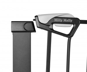 Milly Mally Milly Mally Bramka zabezpieczająca Barierka na schody Guardy 83 Black 4