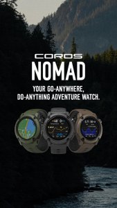 Zegarek sportowy Coros Nomad Brązowy  (WNOM-BRN) 8