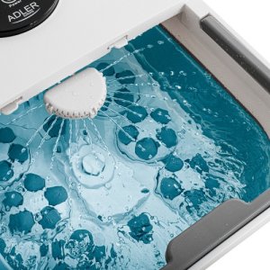 AD 2182 Składany hydromasażer do stóp z masażem mechanicznym, podgrzewaniem wody i panelem led 3