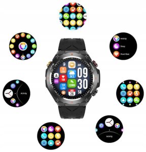 Smartwatch Męski Zegarek Wenom GT41 GPS Zdrowie Sport 3