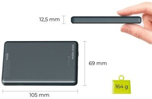 Mobile Origin PowerBank Metal Slim 10000mAh PB1 2