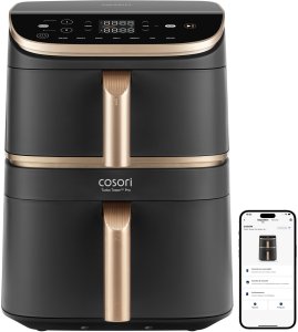 Frytkownica beztłuszczowa Cosori Frytownica 10,8L Airfryer Turbo Tower Pro Smart CAF-DC123S-DEUR 3