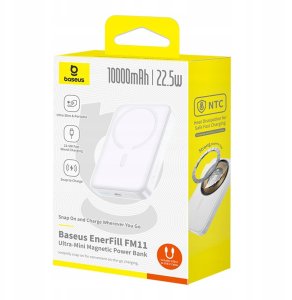 Powerbank Baseus EnerFill FM11 Ultra-Mini 10000mAh Biały 9