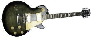 Golden Guitar Gitara elektryczna - GLP-9 Szaro-zielony one size 10