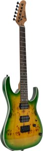 Gitara elektryczna - kompletny zestaw -Golden Guitar PSG-3 Zielony one size 3