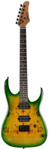 Gitara elektryczna - kompletny zestaw -Golden Guitar PSG-3 Zielony one size 4