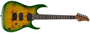 Gitara elektryczna - kompletny zestaw -Golden Guitar PSG-3 Zielony one size 8