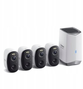 Kamera IP Baseus Baseus Security N1 Plus Outdoor Kamera 2K 4-Cam Kit 2