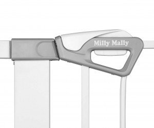 Milly Mally Bramka zabezpieczająca Barierka na schody z rozszerzeniami Guardy 104 White 7