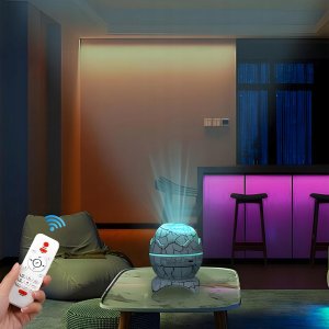 Logit Lampka Nocna LED Projektor Rzutnik GWIAZD Nieba JAJO DINOZAURA Dla Dzieci 4