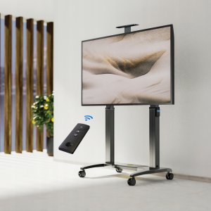 North Bayou GF150G - Profesjonalny elektryczny mobilny stojak TV wózek do telewizorów LCD LED 75" - 120" 4