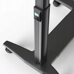 North Bayou GF150G - Profesjonalny elektryczny mobilny stojak TV wózek do telewizorów LCD LED 75" - 120" 10