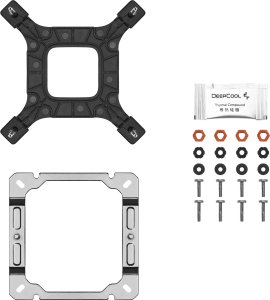 Chłodzenie CPU Deepcool AK500S Digital SE (R-AK500S-BKADMN-GJD) 8
