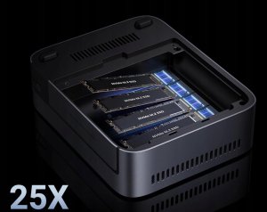Serwer plików Ugreen UGREEN NASync DXP480T Plus 4-Bay i5-1235U 10-rdzeniowy 8 GB DDR5 2