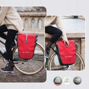 VAUDE Torby rowerowe na bagażnik Aqua Back 2 x 24 l 3