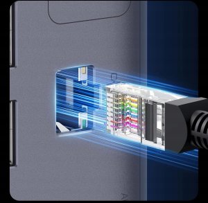 Stacja/replikator Baseus Spacemate Displaylink 11w1 USB-C 2