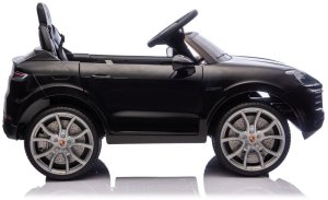Porsche Cayenne Czarne dla Dzieci 12V 2x45W Autko na Akumulator EDUKAMP 3