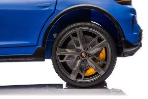 Porsche Licencjonowany Taycan Turbo S Blue 24V Jeździk na Akumulator 2x90W EDUKAMP 28