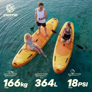 Peme Hydro SUP 350x81x15 Bright Sun deska pompowana 5
