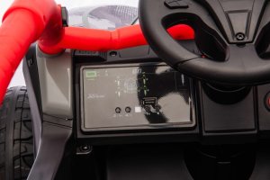 Kawasaki Niebieski Buggy dla dzieci z pilotem i MP3 EDUKAMP 25