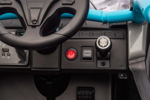 Kawasaki Buggy na Akumulator TERYX KRX1000 Pojazd dla Dzieci z EVA i Audio EDUKAMP 25