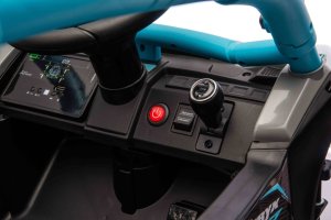 Kawasaki Buggy na Akumulator TERYX KRX1000 Pojazd dla Dzieci z EVA i Audio EDUKAMP 28