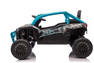 Kawasaki Buggy na Akumulator TERYX KRX1000 Pojazd dla Dzieci z EVA i Audio EDUKAMP 3