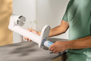 Saturator Brita sodaTRIO Biały + Dodatkowa butla CO2 + Butelka izolowana 1l czarna 11