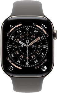 Smartwatch Apple Watch 11 GPS + Cellular 42mm Natural Titanium Sport Band M/L Grafitowy  (MF8N4ZR/A) 2