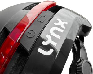 FORCE Kask rowerowy Lynx Citylight czarny z oświetleniem USB 59 - 62 cm 4
