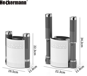 Suszarka do butów Heckermann Suszarka do butów rękawic UV z ozonem HXQ-09 Osuszacz z dezynfekcją 200W 10