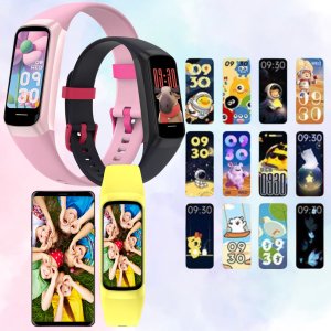 Smartband Rubicon Smartwatch SMARTBAND RNCF05 czarny PROF 6