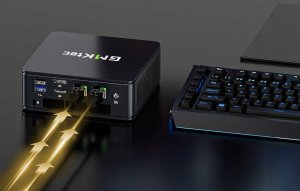 Komputer Giada MINI PC GMKtec M6 Ultra AMD Ryzen 5 7640HS 16GM RAM + 512GB SSD WIN 11 PRO 10