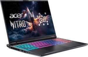 Laptop Acer Nitro 16 AI AN16-61 Ryzen AI 9 365 / 32 GB / 1 TB / W11 / RTX 5070 Ti / 180 Hz (NH.U01EP.002) 2
