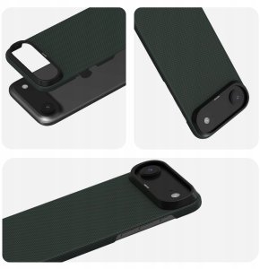 Yaxo Etui na telefon Aramid Fiber Ultra Slim Case MagSafe iPhone 17 Air Tropic Green 6