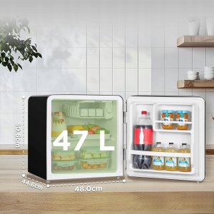 Comfee RCD50BL2EURT mini lodówka 47 litrów 1C do 10C 9
