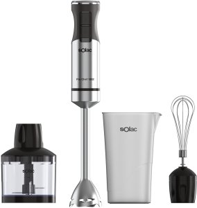 Blender Solac BLENDER RĘCZNY WIELOFUNKCYJNY MIKSER STALOWE OSTRZA 1500W 13