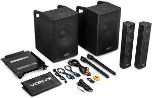 Kolumna Vonyx Zestaw nagłośnieniowy aktywny VX1080BT 2.2 one size 6