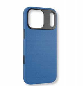 Yaxo Etui na telefon Leather Gear Slim Case MagSafe iPhone 17 Pro Electric Blue 5