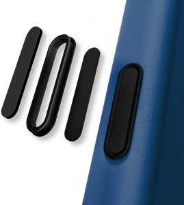 Yaxo Etui na telefon Leather Gear Slim Case MagSafe iPhone 17 Air Electric Blue 4