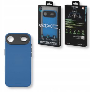 Yaxo Etui na telefon Leather Gear Slim Case MagSafe iPhone 17 Air Electric Blue 6