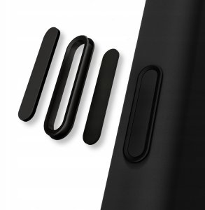 Yaxo Etui na telefon Leather Gear Slim Case MagSafe iPhone 17 Air Dusty Black 4