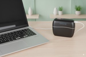 Masażer ZENT Masażer Uderzeniowy Kompaktowy Podróżny ZENT MiniPulse  Perkusyjny, Bezszczotkowy, 10 Poziomów, 4 Głowice, USB-C, 235 g 4