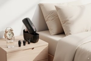 Masażer ZENT Masażer Uderzeniowy Kompaktowy Podróżny ZENT MiniPulse  Perkusyjny, Bezszczotkowy, 10 Poziomów, 4 Głowice, USB-C, 235 g 5