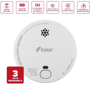 Kidde Dual pack - zestaw czujników K5CO, 2030-DSR 6