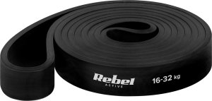 Rebel Active Guma do ćwiczeń TPE - Power Band PT-3, czarny 16-32 kg 7