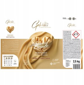 Coccolino  GALVEA Aroma Collection Fruktyzowany proszek do prania (55 prań) Sunny Essence do tkanin białych i jasnych 2,5 kg 2
