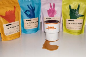 Kawa ziarnista HAYB Zestaw do parzenia kawy 4x250g 8